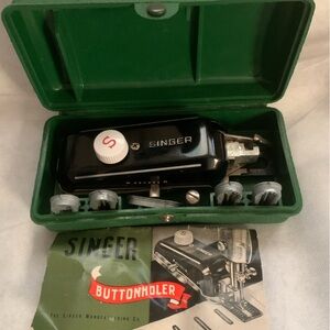 Vintage 1948 Singer Buttonholer to use with Singer Lock Stitch sewing machines